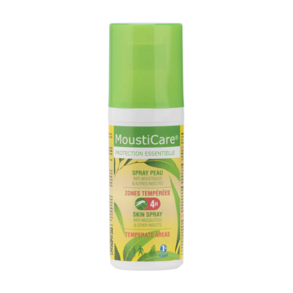 Mousticare -- Spray peau anti-mousitques zones tempérées - 50 ml