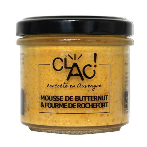 Clac -- Mousse de butternut et fourme de rochefort bio - 100 g