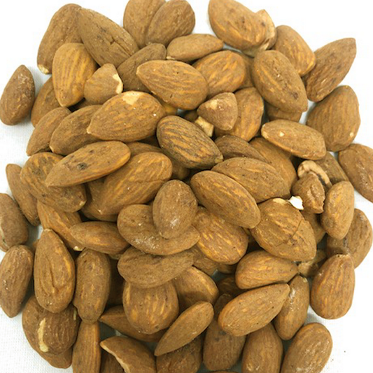 ABCD Nutrition -- Amandes grillées bio vrac (origine Espagne, Italie, Belgique) - 2,5 Kgx2