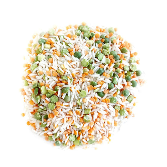 ABCD Nutrition -- Mélange riz et légumes secs bio vrac - 2,5 Kgx2