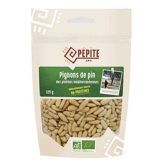 Agrosourcing -- Pignons de pin bio (origine Espagne) - 125 g