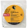 Autour du riz -- Feuilles de riz blanc bio - 22 cm - 150 g