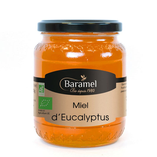 Baramel -- Miel d'Eucalyptus Bio (UE ou Amérique du Sud) - 500 g
