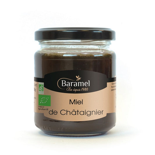Baramel -- Miel de Châtaignier Bio (UE) - 250 g