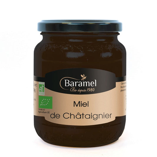 Baramel -- Miel de Châtaignier Bio (UE) - 500 g