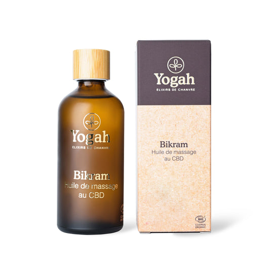 Yogah -- Bikram huile massage cbd - 100 mL