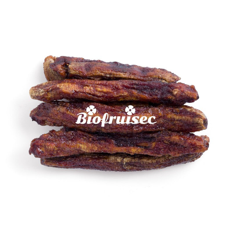 Biofruisec -- Banane Gros Michel du Cameroun séchée entière Equitable bio vrac (origine Cameroun) - 9kg