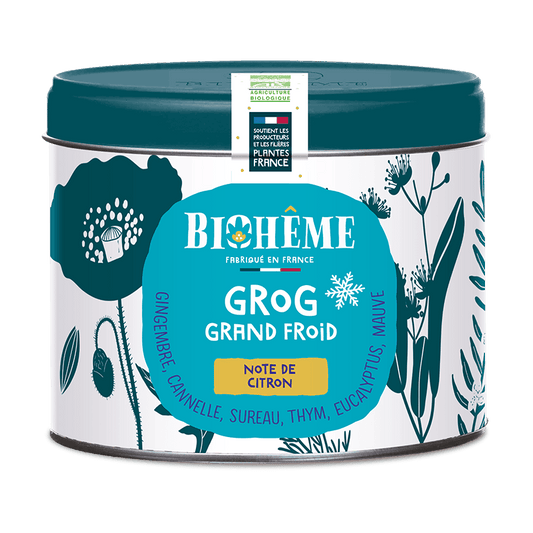 Biohême -- Grog Grand Froid - 58 g - Boîte métal Vrac