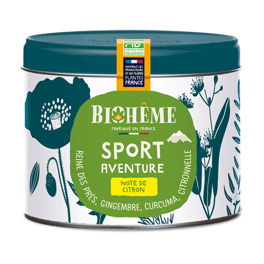 Biohême -- Sport Aventure - 50 g - Boîte métal Vrac