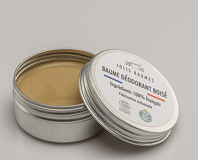 Jolis Baumes -- Baume déodorant boisé - 40 ml