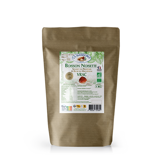 La Mandorle -- Boisson noisette en poudre bio vrac - 1 kg