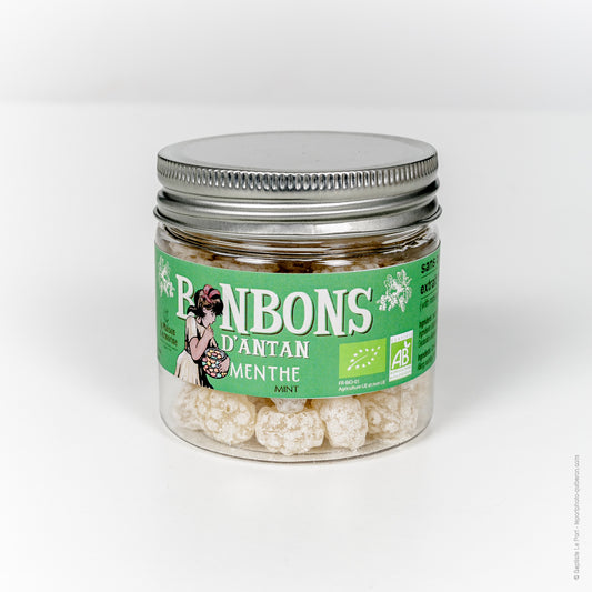 Mam bio (Maison d'Armorine) -- bonbonnière à la menthe bio - 120g