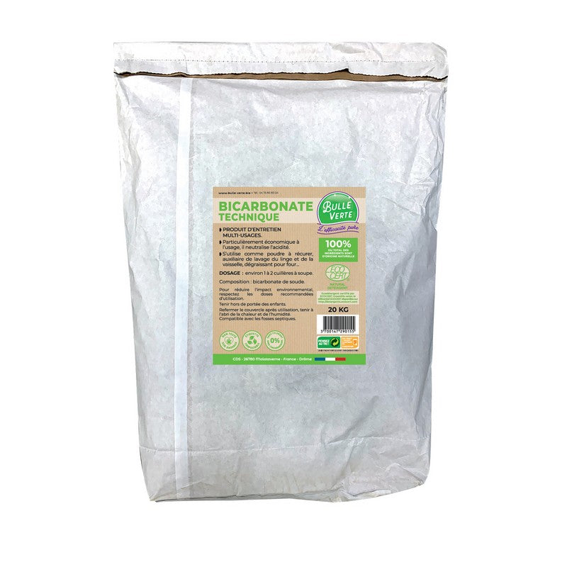 Bulle verte -- Bicarbonate Technique vrac - 20kg