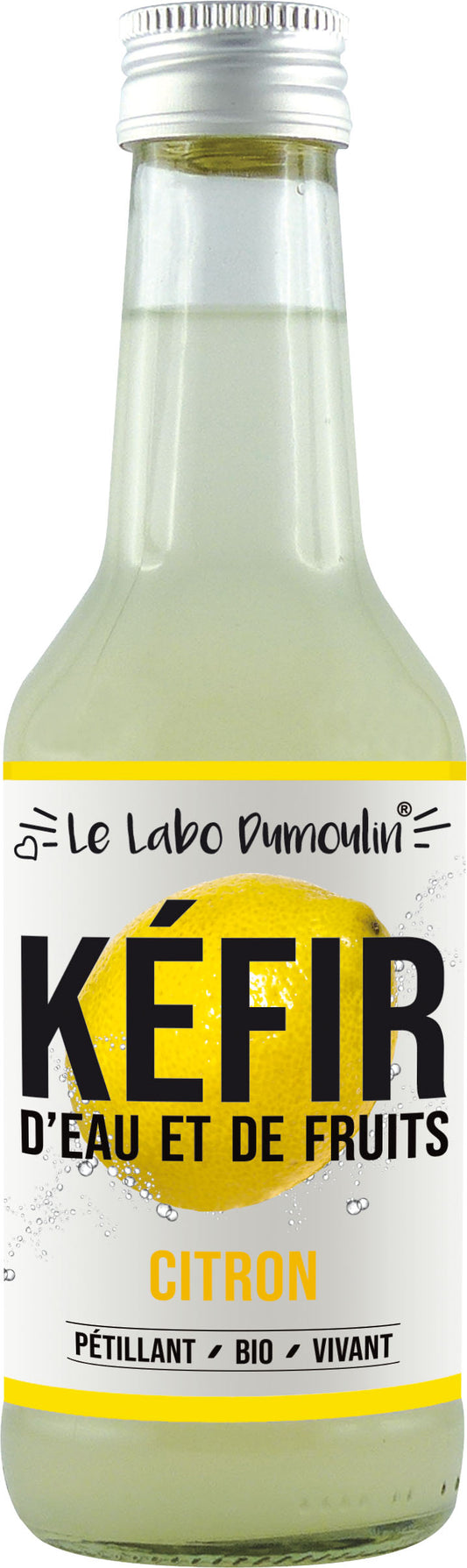 Le Labo Dumoulin -- Kéfir frais bio (citron) - 25 cl x 8