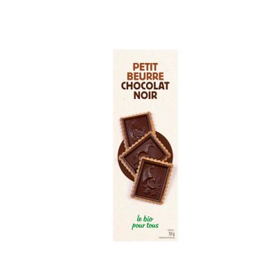Le Bio Pour Tous -- Petit beurre tablette chocolat noir origine france - 150 g