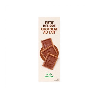 Le Bio Pour Tous -- Petit beurre tablette chocolat lait origine france - 150 g