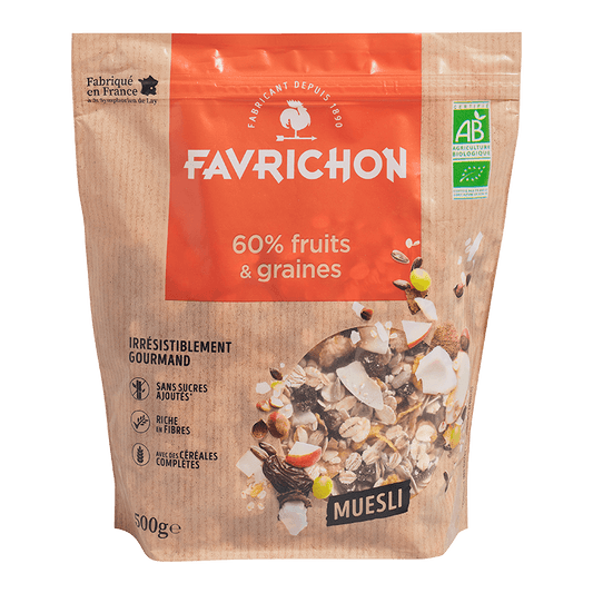Favrichon -- Muesli 60% Fruits & Graines - 500 g