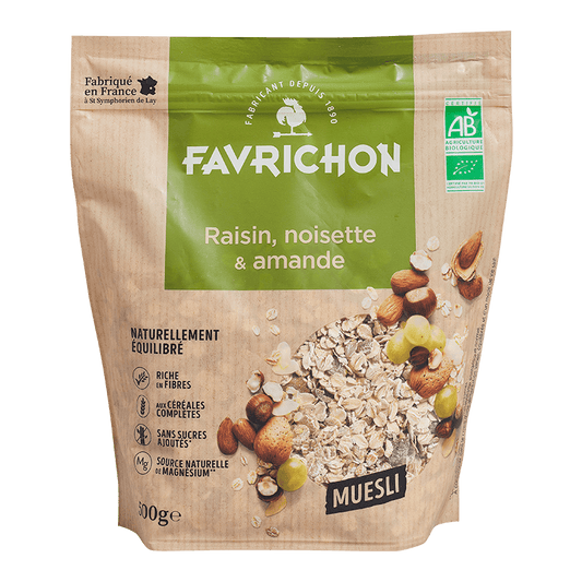 Favrichon -- Muesli Raisin, Noisette & Amande - 500 g