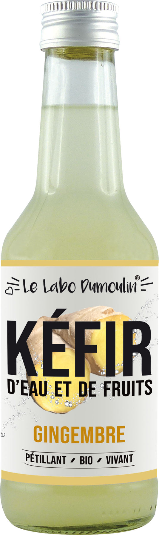 Le Labo Dumoulin -- Kéfir gingembre bio (frais) - 25 cl x 8