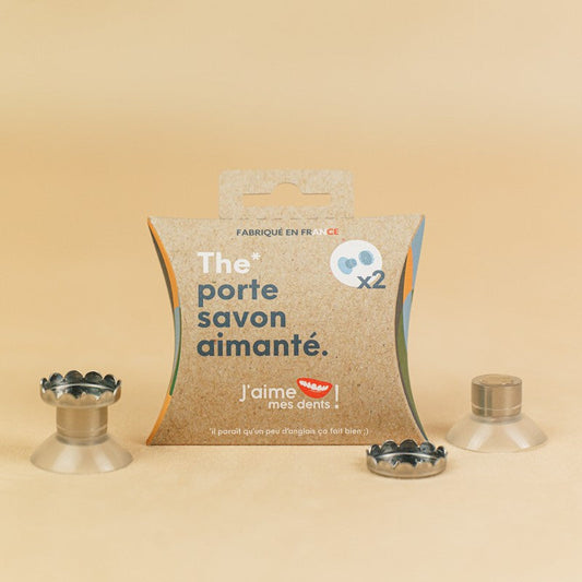 J'aime mes dents ! -- Lot de 25 boîtes de 2 porte-savons
