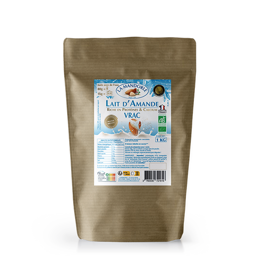 La Mandorle -- Lait amande en poudre bio vrac - 1 kg