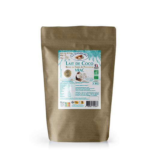 La Mandorle -- Lait de coco en poudre bio vrac - 1 kg