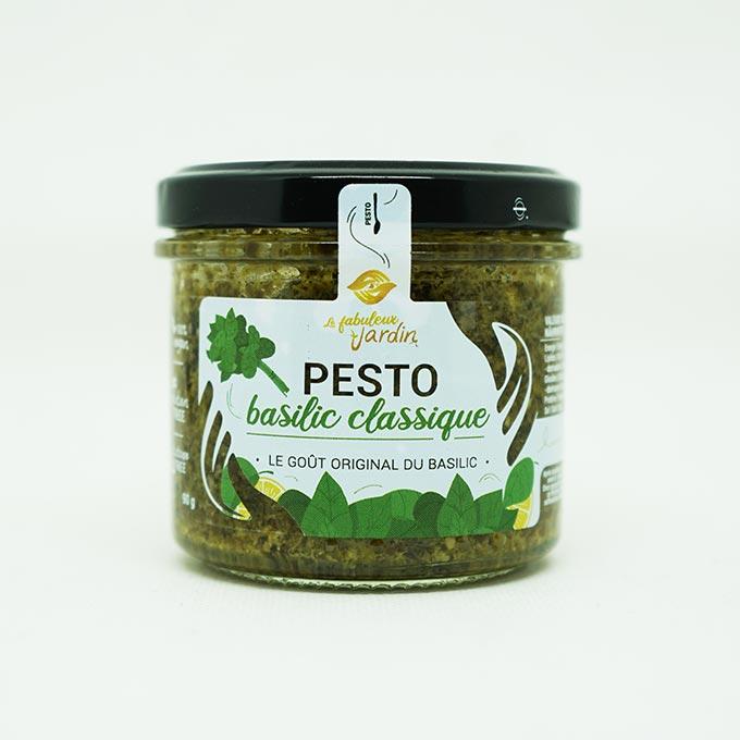 Le Fabuleux Jardin -- Pesto Basilic Classique Bio - 90 g