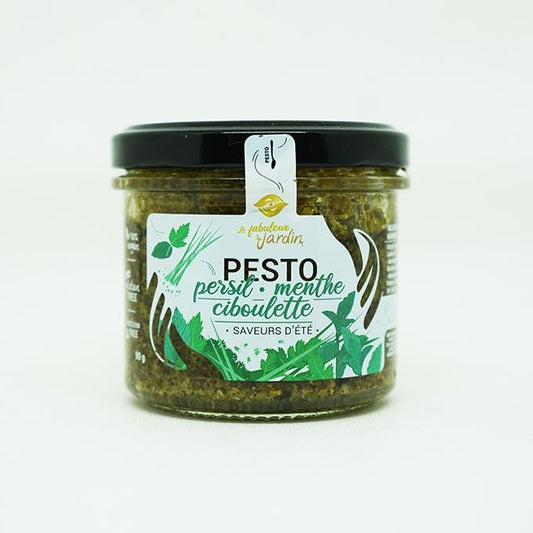 Le Fabuleux Jardin -- Pesto Persil Menthe Ciboulette Bio - 90 g