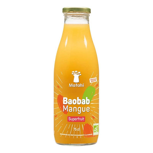 Matahi -- Boisson bio Baobab Mangue - 6 x 75 cL