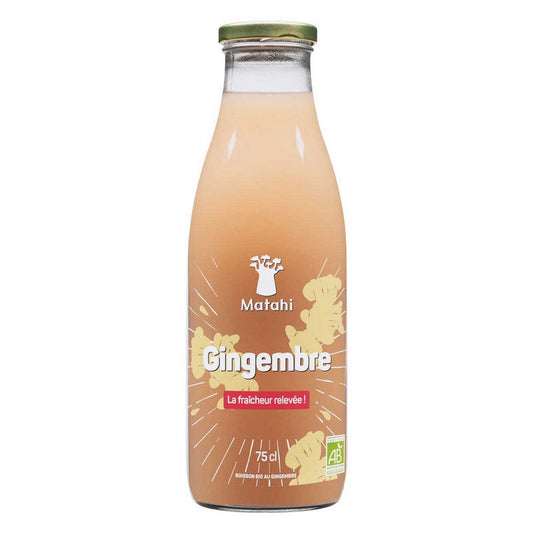 Matahi -- Jus de gingembre bio - 75clx6