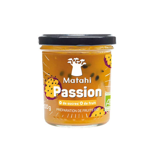 Matahi -- Préparation de fruits bio et équitable Fruit de la passion - 200 g
