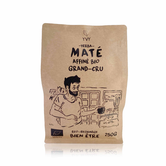 Maté Bio en vrac, pot de 200 g, Yerba Maté Bio