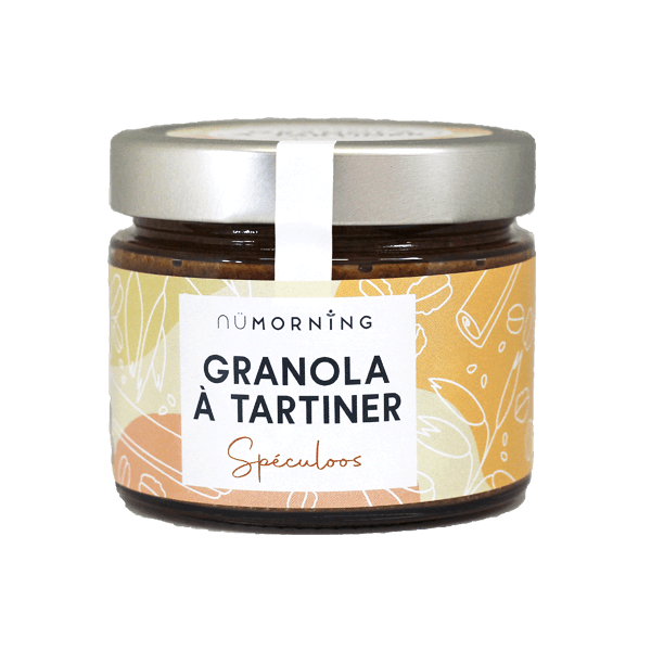 nüMorning -- Granola à tartiner Spéculoos - pot 300 g