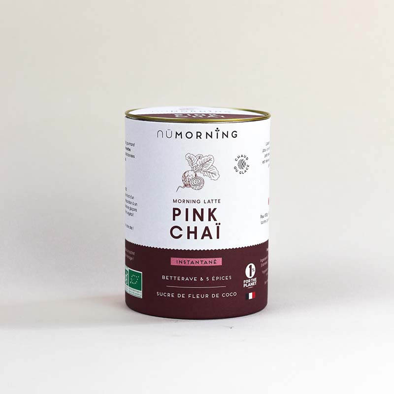 nüMorning -- Morning latte pink chaï bio - 125 g