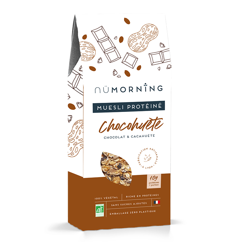 nüMorning -- Muesli protéiné Chocohuète - boîte 300 g