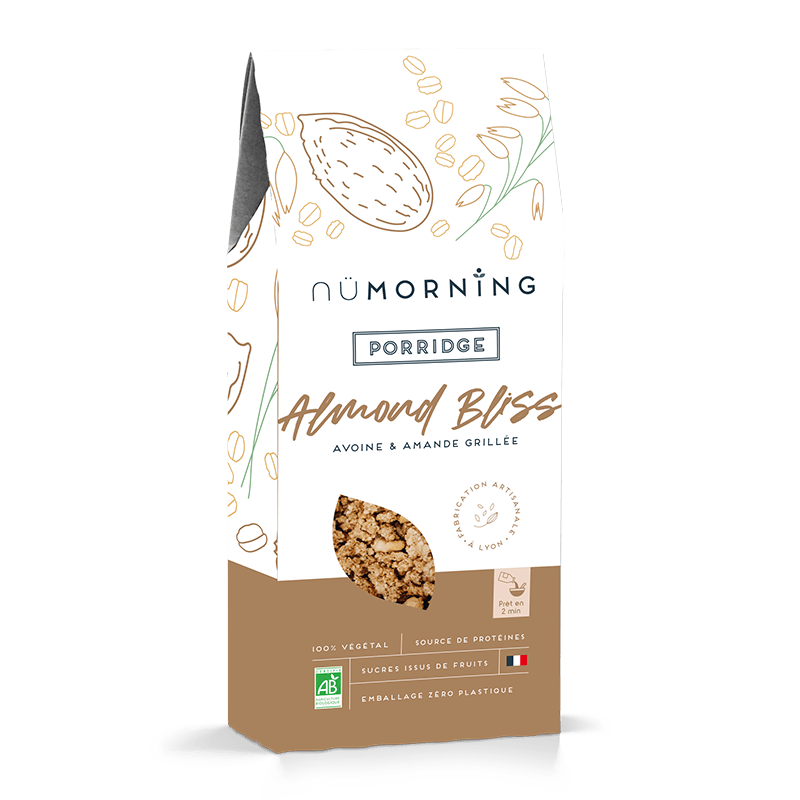 nüMorning -- Porridge Almond Bliss - boîte 300 g