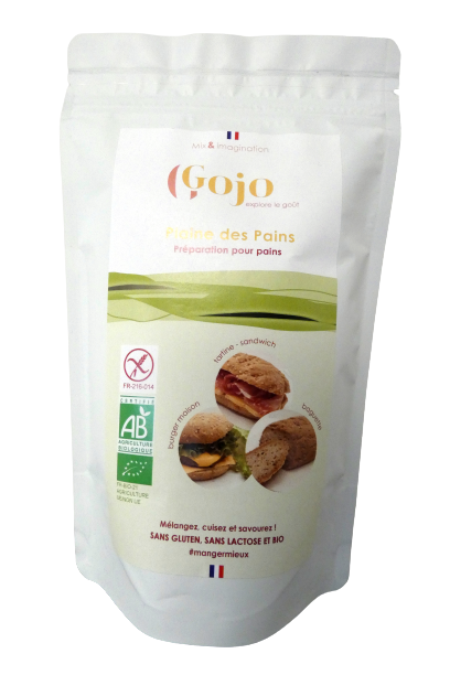 Gojo -- Préparation sans gluten pour pains bio - 250 g