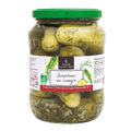 Pique Assiettes -- Cornichons au vinaigre bio - 360 g