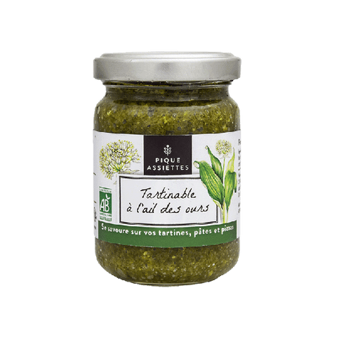Pique Assiettes -- Tartinable à l'ail des ours bio - 120 g