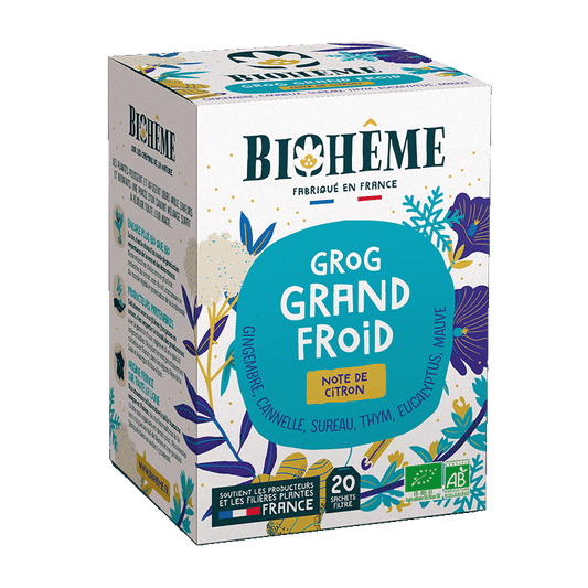 Pré-commandes Noël 2022 -- Biohême - Grog Grand Froid x20 infusettes