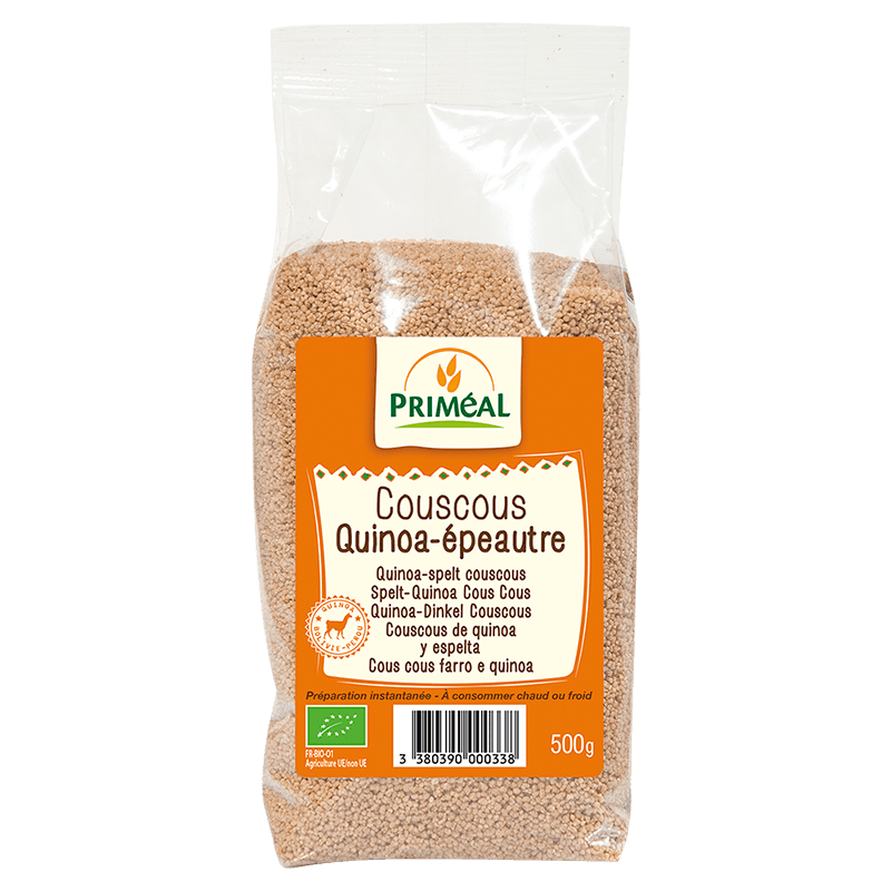 Priméal -- Couscous quinoa épeautre bio - 500 g