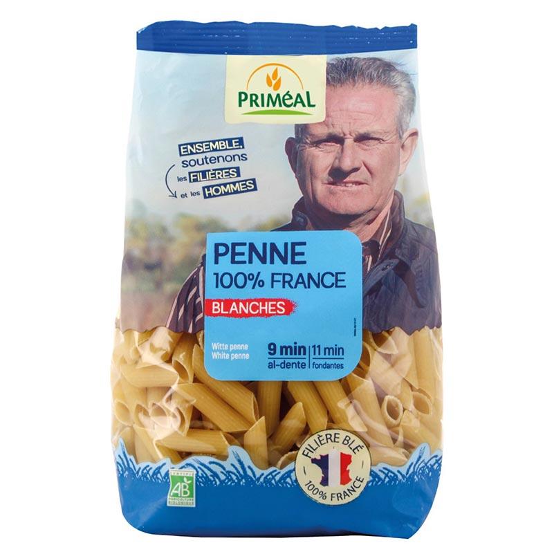 Priméal -- Penne 100% France blanches bio - 500 g