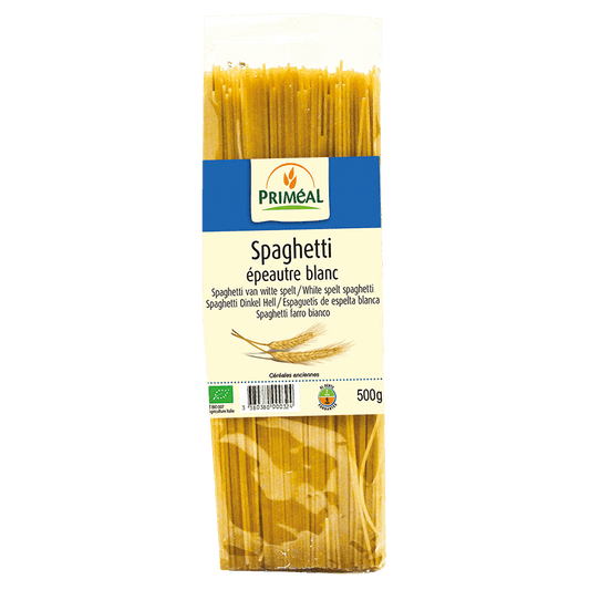 Priméal -- Spaghetti bio épeautre blanc (Italie) - 500 g