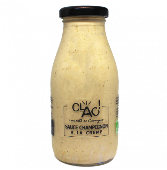 Clac -- Sauce champignon à la crème bio - 250 g