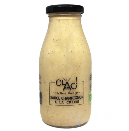 Clac -- Sauce champignon à la crème bio - 250 g