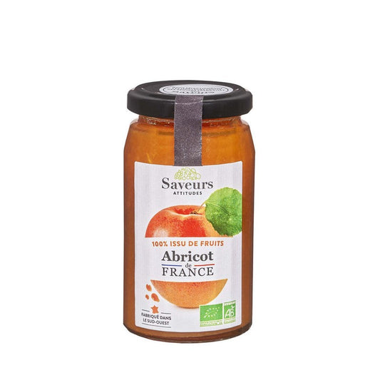 Saveurs et fruits -- Préparation aux Fruits 100% issue de fruits Abricot de France bio - 240 g