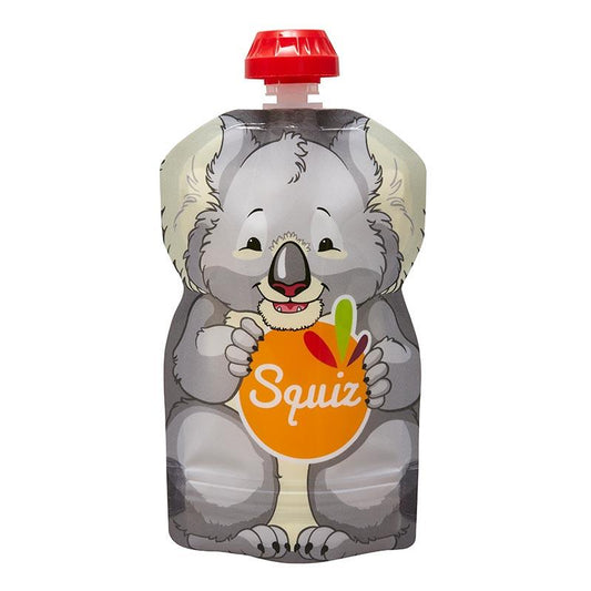 Squiz -- Présentoir de 8 gourdes koala réutilisables - 130 mL
