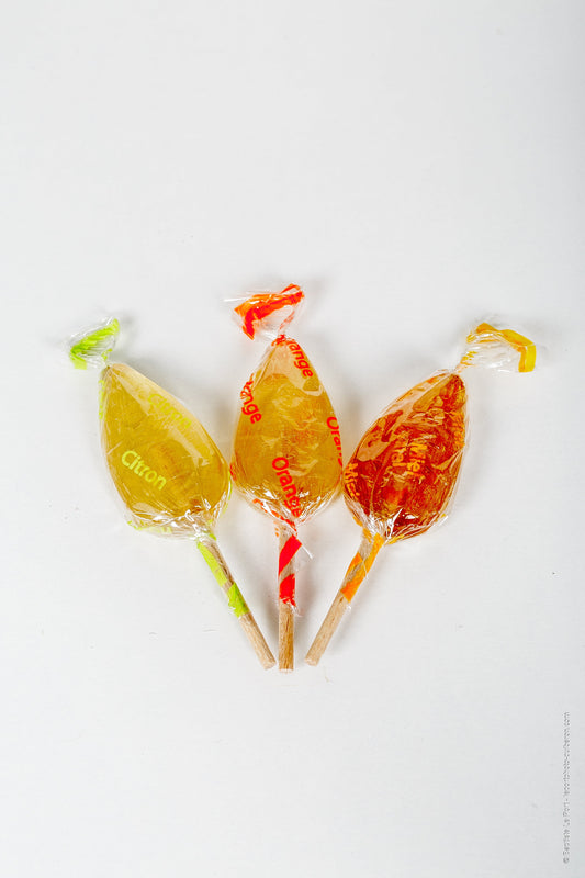 Mam Bio (Maison D'armorine) -- Sucettes à l'orange bio (papier homecompost)