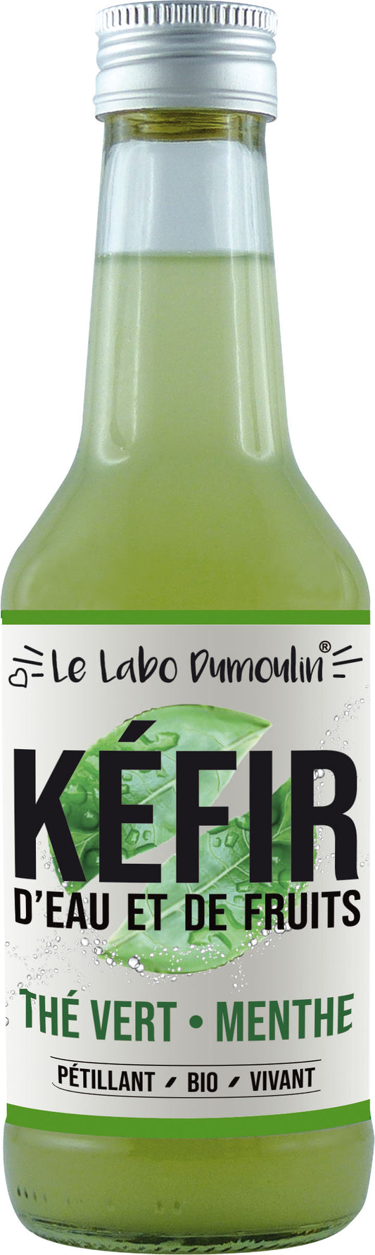 Le Labo Dumoulin -- Kéfir frais bio (thé vert menthe) - 25 cl x 8