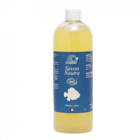 Solibio -- Savon liquide neutre bébé bio - 1L